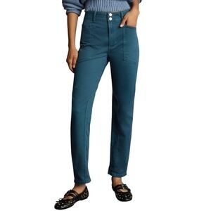 Anthropologie Pilcro Wanderer Pants Women Plus size 32 Blue Cargo